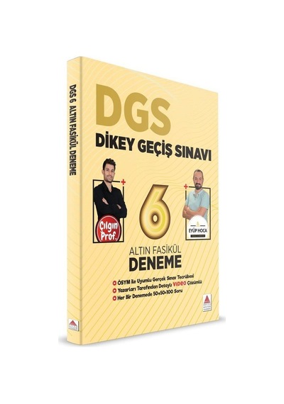 Dgs 6 Altın Fasikül Deneme / Sefa Türker