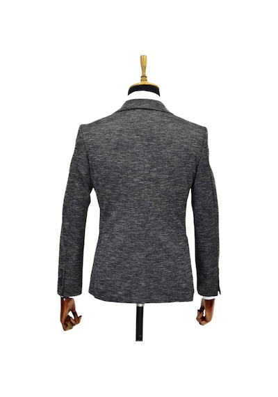 Erkek Tek Spor Ceket Bgl-st04306 Füme