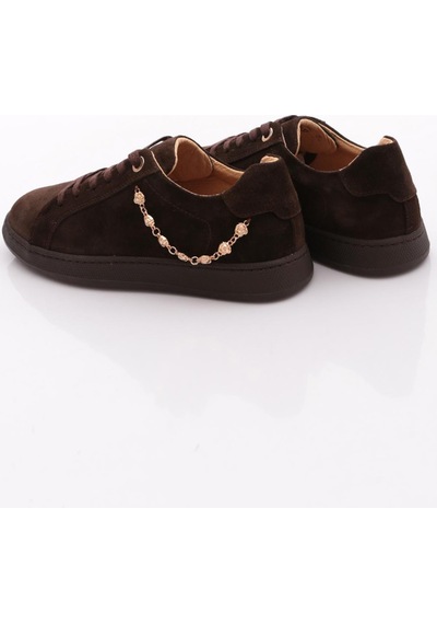 Dgn 26027 Kadin Comfort Ayakkabi Kahve Süet
