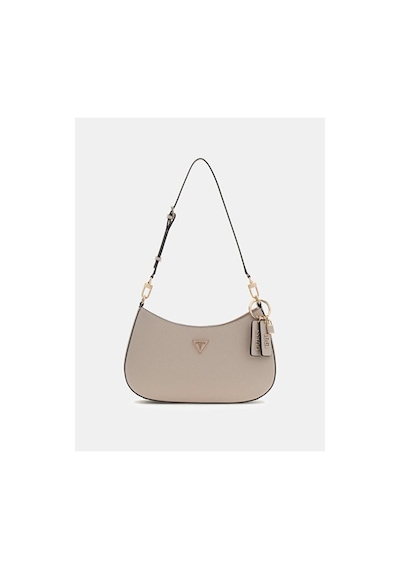 Guess Noelle Iı Üstten Fermuarlı Omuz Kadın Kahverengi El Çantası Hwzg9672180-tau Kahverengi