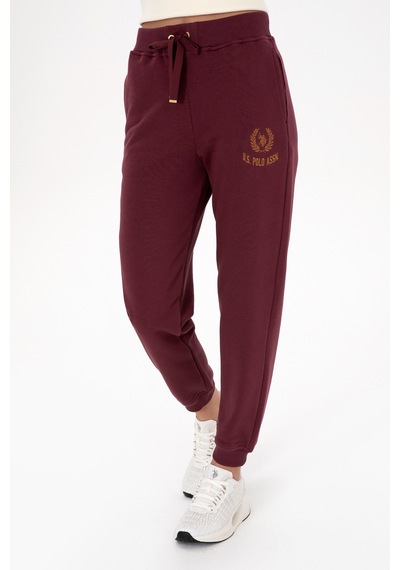 U.S. Polo Assn. Kadın Bordo Jogger Eşofman Altı 50307788-VR177
