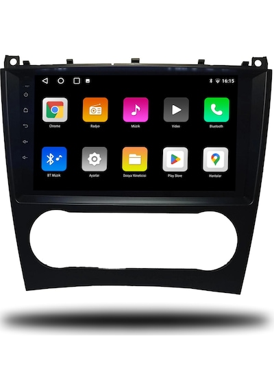 Navmina Mercedes C Class W203 W209 Android Carplay Multimedya 1999-2007 4gb Ram + 64gb Hafıza + 8 Çekirdek
