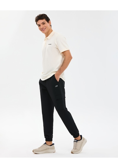 Skechers M Co Micro Cargo Pant Erkek Siyah Eşofman Altı S222080-3817