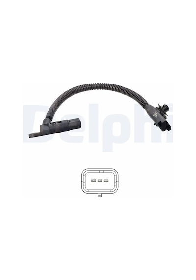 Citroen C4 Eksantrik Sensoru 1.6 Hdi 2011-2017 Delphı Ss1229312b1