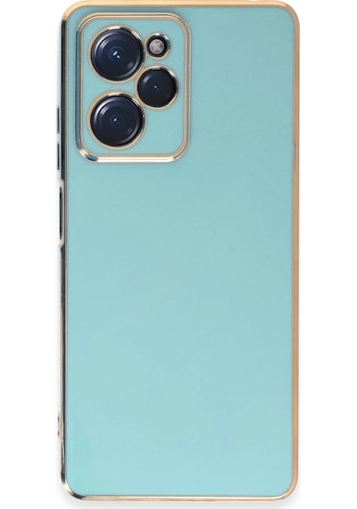 Muratech Newface Xiaomi Poco X5 Pro 5g Kılıf Volet Silikon - Açık Yeşil