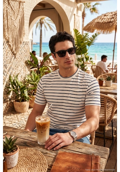 Buratti Erkek T Shirt 5904057 İndigo