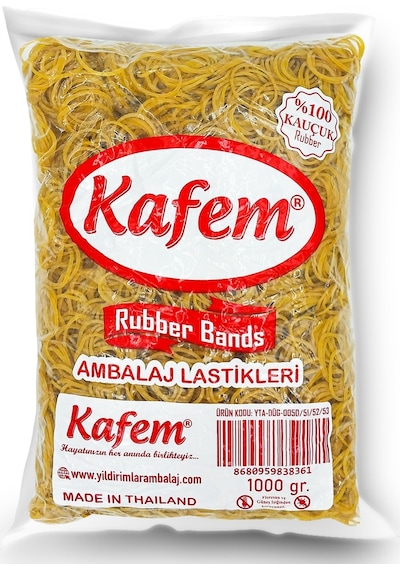 Kafem Ambalaj Lastiği 40 MM 1 KG