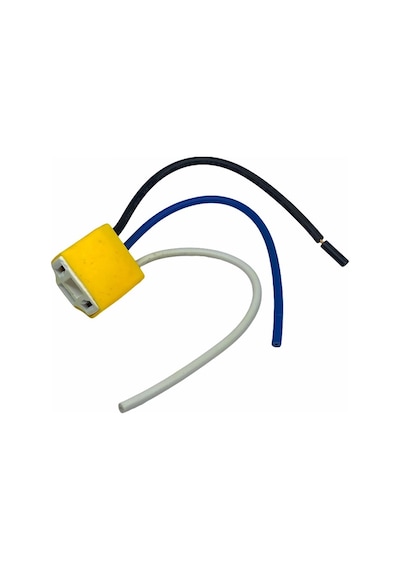 Atom Far Fişi h4 Ampul Soketi 1.5 Mm Kablolu yanmaz Porselen N11.4968
