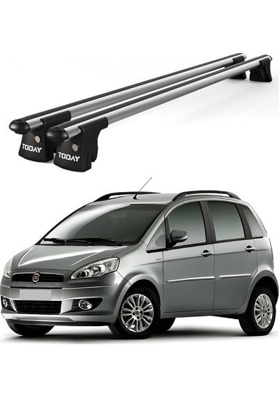 Trio-ı Fiat Idea 2003 Ve Sonrası Uyumlu Kilitli Ara Atkı 120cm Port Bagaj Tavan Barı