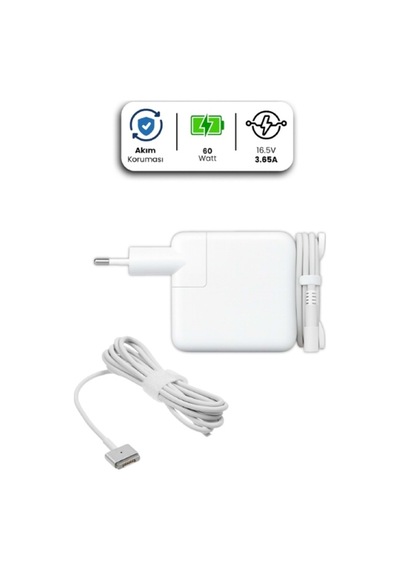 6.50v 3.65a Magsafe 2 60w Apple İçin Laptop Adaptör