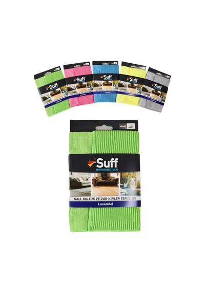 Suff Lavanta Tırtıklı-telli Bez/sihirli Bez/halı-koltuk Mikrofiber Bez/zor Kir Bezi 40x40cm Diğer
