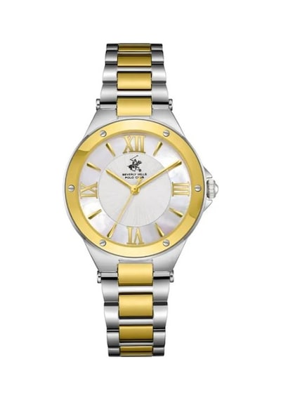 Beverly Hılls Polo Club Kadın Kol Saati Bp3740c.230 Silver-gold Gri