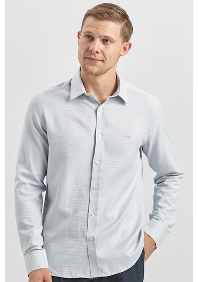 İmza Gri Uzun Kol Kendinden Desenli Armürlü 032 Sert Yaka Casual Slim Fit Gömlek 1004240249 Gri İmza Gri Uzun Kol Kendinden Desenli Armürlü 032 Sert Yaka Casual Slim Fit Gömlek 1004240249 Gri