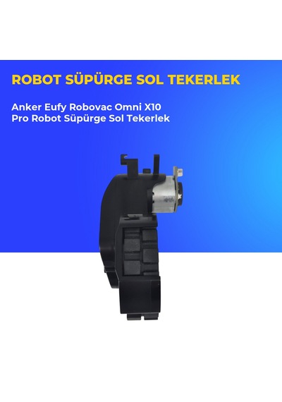 Anker Eufy Robovac Omni X10 Pro Robot Süpürge Sol Tekerlek