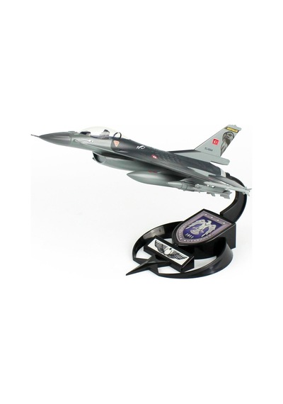 Akbamodel 1/48 F-16 Yarasa Filo Muharip Savaş Uçağı, Sergilemeye Hazır Standlı Model
