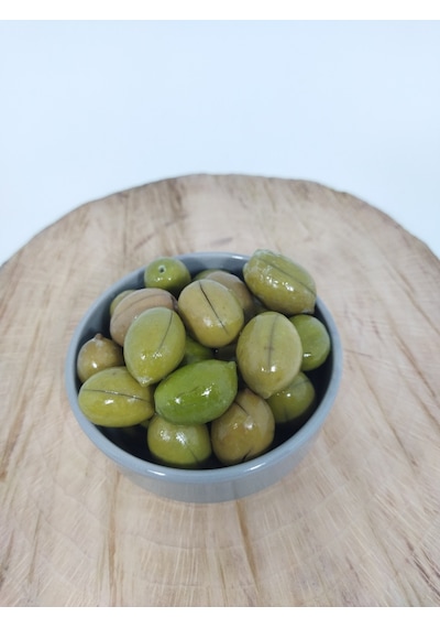 Etik Yerli Ürünler Memecik Cinsi Dilme Tatlanmış Zeytin 3 KG