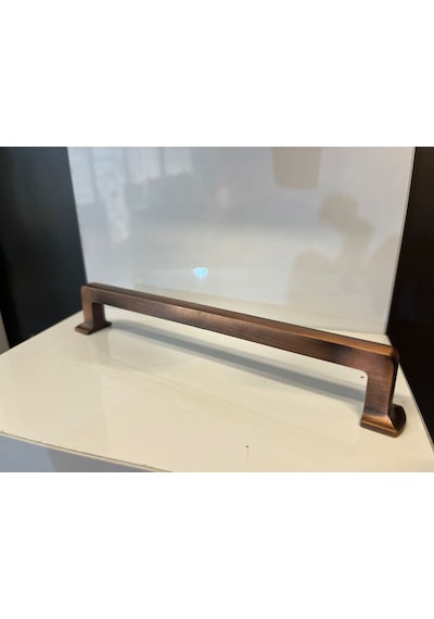 Levante Metal Kulp 192mm Antik Bakır Dolap Kapak Tv Ünite Modern Çekmece Mobilya Komidin Konsol Antik Bakır