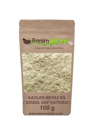 Benimaktar Beyaz Kil Kaolen Kil Toz 100 G