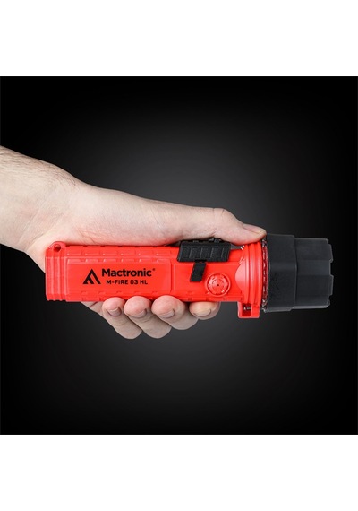 Mactronıc M-fıre 03 Hl Atex El Feneri 400 Lümen Kırmızı
