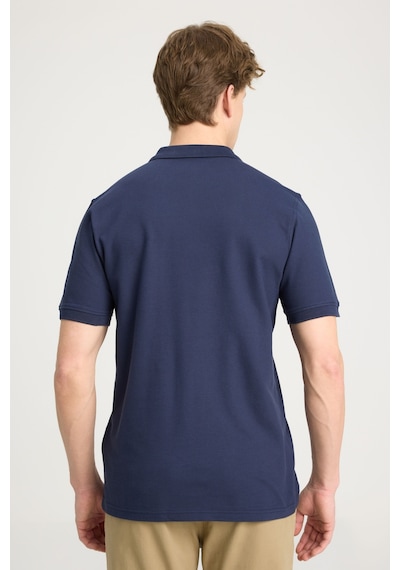 Regular Fit Normal Kesim Polo Yaka %100 Pamuk Lacivert Tişört W7D5K4XX2T410 Navy