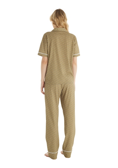 Kadın Pijama Takımı 51860 - Desenli Desenli