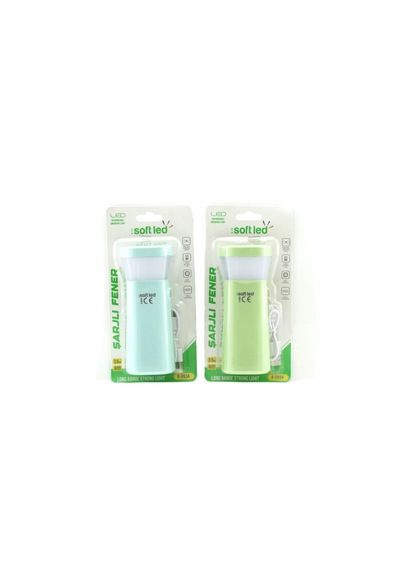 2ın1 - Tek Led Usb To Type-c Şarjlı El Feneri 2.5w - 5w K-0934 5250
