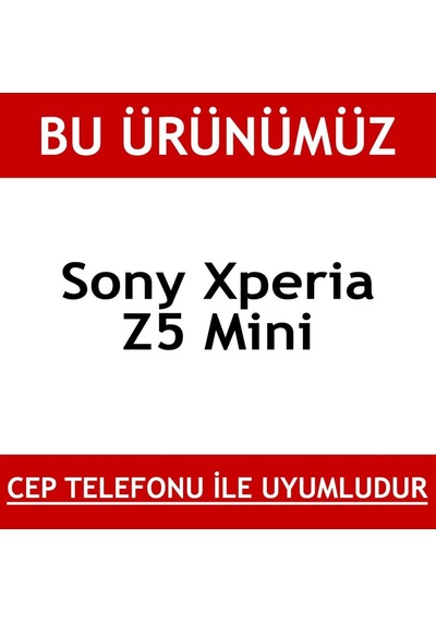 Sony Xperia Z5 Mini Kırılmaz Ekran Koruyucu Temperli Cam (549626350)