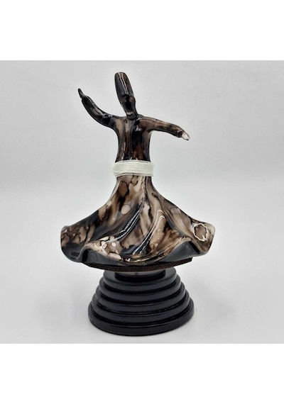 Dönen Seramik Dekoratif Semazen Biblo 5 Cm 34981454