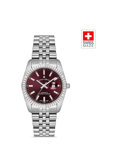 Inspıratıon Jwl04125 Sellita Sw100, 25 Jewels Otomatik Mekanizmalı, Swiss Made Kadın Kol Saati Gümüş