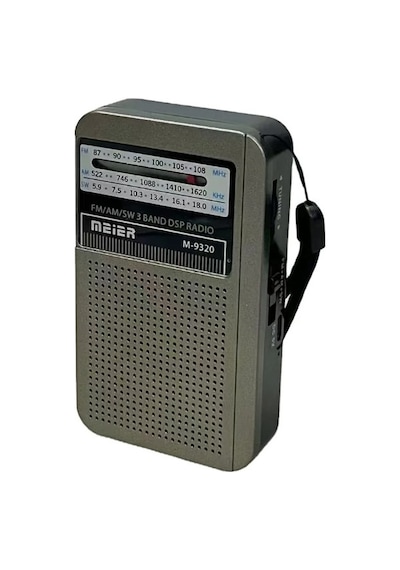 Meier M-9320 Şarjlı Fm Am Sw 3 Bandlı Cep Radyosu