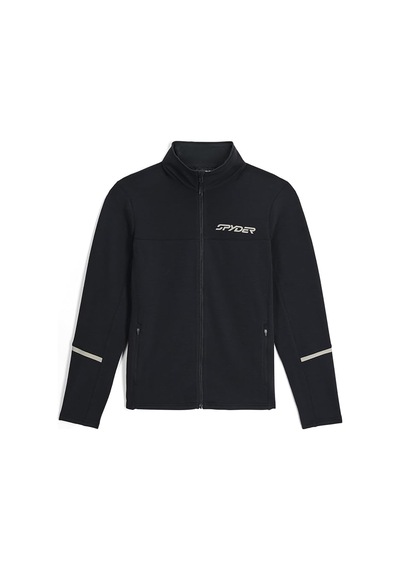 Spyder Spyder Erkek Polar Fleece İçlik Üst Speed Fleece 1/2 Zip Black 10011 Siyah