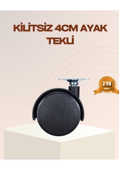 4 Cm Kilitsiz Mobilya Ayağı Tekli Kolay Dönen Masa Ve Sehpa Ayağı 6395751