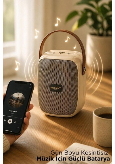 Bluetooth Hoparlör Rgb Işıklı Fm Radyo Kablosuz Taşınabilir Speaker Gts-1679
