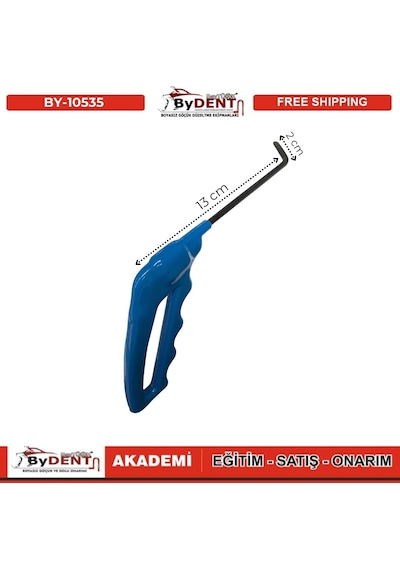 Pdr Boyasız Göçük Düzeltme Çubuğu Dik Açı 2 13 Cm