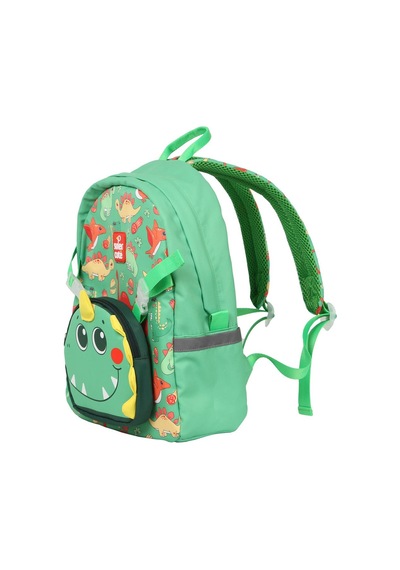 Supercute Two İn One Sırt Çantası - Dinosaur - Yeşil