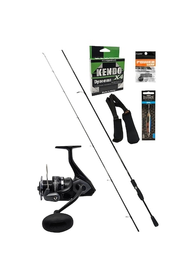 Okuma Wave Power 3000 Fujin Sniper 270cm 10-30 Gr Spin Olta Takımı Seti