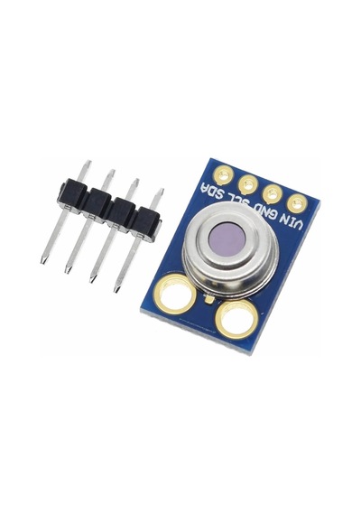 Gy-906 Kızılötesi Sıcaklık Sensör Modülü -70c/380c Mlx90614 Termometre Temassız Dijital Isı Ölç.ııc