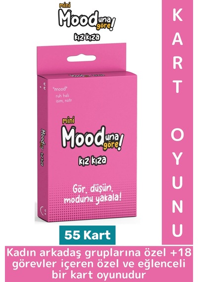Eğlenceli Arkadaş Ortamı Sevgili Çift Parti İçki Kart Oyunu Mooduna Göre Mini-kız Kıza 55 Kart