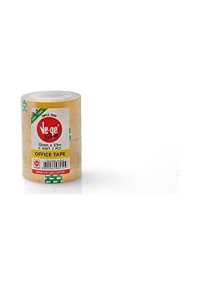Ve-qe 12mmx33m Offıce Tape 6lı Kule Diğer