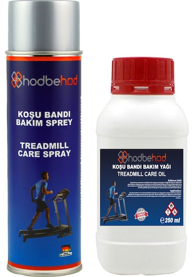 Koşu Bandı Silikon Yağı 250 ML Sıvı+500 ML Sprey Silikon Yağ Set