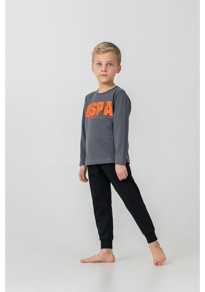 U.S. Polo Assn. Erkek Çocuk Pijama Takımı Baskılı Antrasit Uzun Kol Pijama Takımı Us2634-c-v2 Us2634-c-v2 U.S. Polo Assn. Erkek Çocuk Pijama Takımı Baskılı Antrasit Uzun Kol Pijama Takımı Us2634-c-v2 Us2634-c-v2