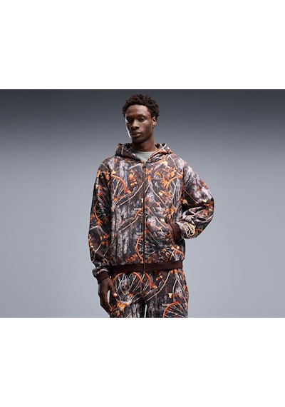 Puma Dylan Wıldcat Fz Hoodıe Erkek Basketbol Ceketi 63722301 Kahverengi