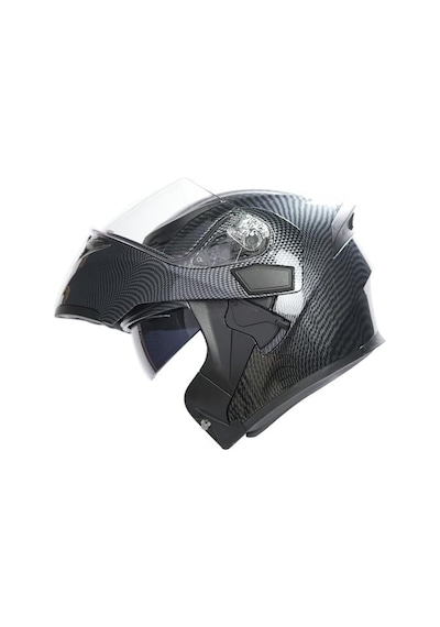 Rhkc 902 Çene Açılır Vizörlü Kask Karbon Gri
