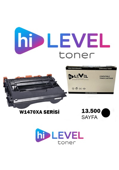 Ht-w1470xa Hilevel Toner,hp M610 Chipli 13.5k Sayfa Ekstra Yüksek Muadil Toner