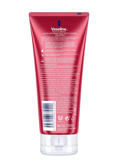 Tr Gluta-hya Serum Etkili Vücut Losyonu, Sıkılaştırıcı, 200 Mililitre