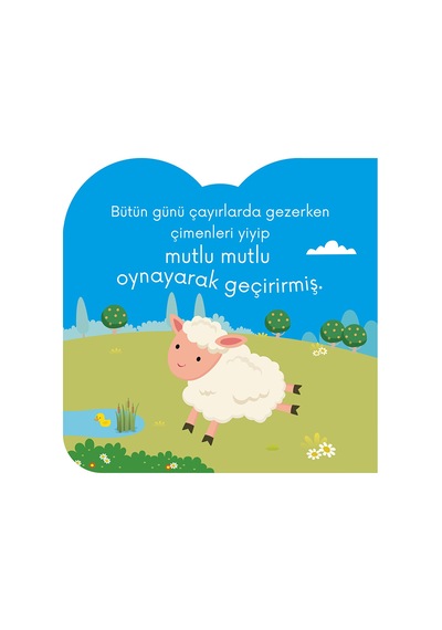Eğlenceli Hayvanlar Serisi-Küçük Kuzu Melo