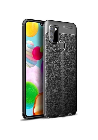 Samsung Uyumlu Galaxy A21S Kilif Deri Tarzi Niss Silikon Case 389836600