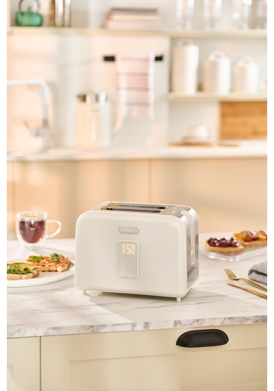 Karaca Multicrust Retro Ekmek Kızartma Makinesi Cream