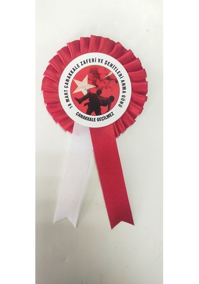 8 Mart Dünya Kadınlar Günü Saten Kokart 10 Adet