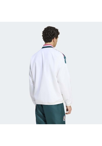 Adidas Kg2956 Real St Tt Real Madrid Stadium Erkek Eşofman Üstü Beyaz